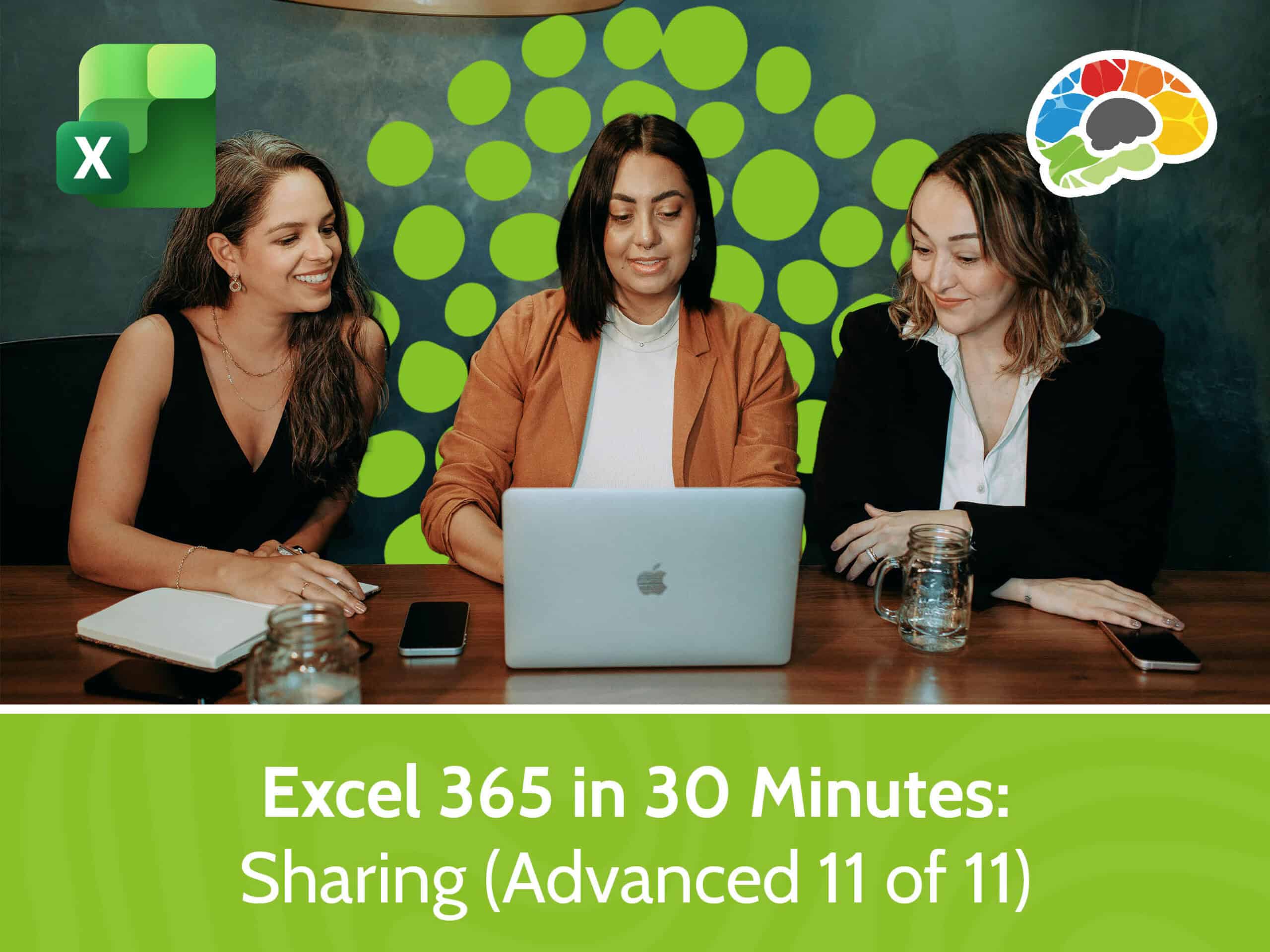 Excel 365 in 30 Minutes - Sharing (Advanced 11 of 11)