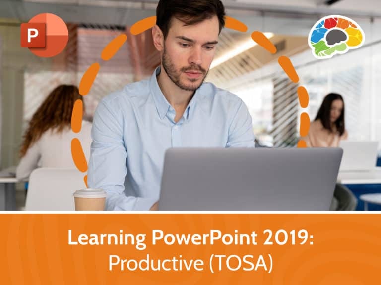 Learning PowerPoint 2019 Productive TOSA