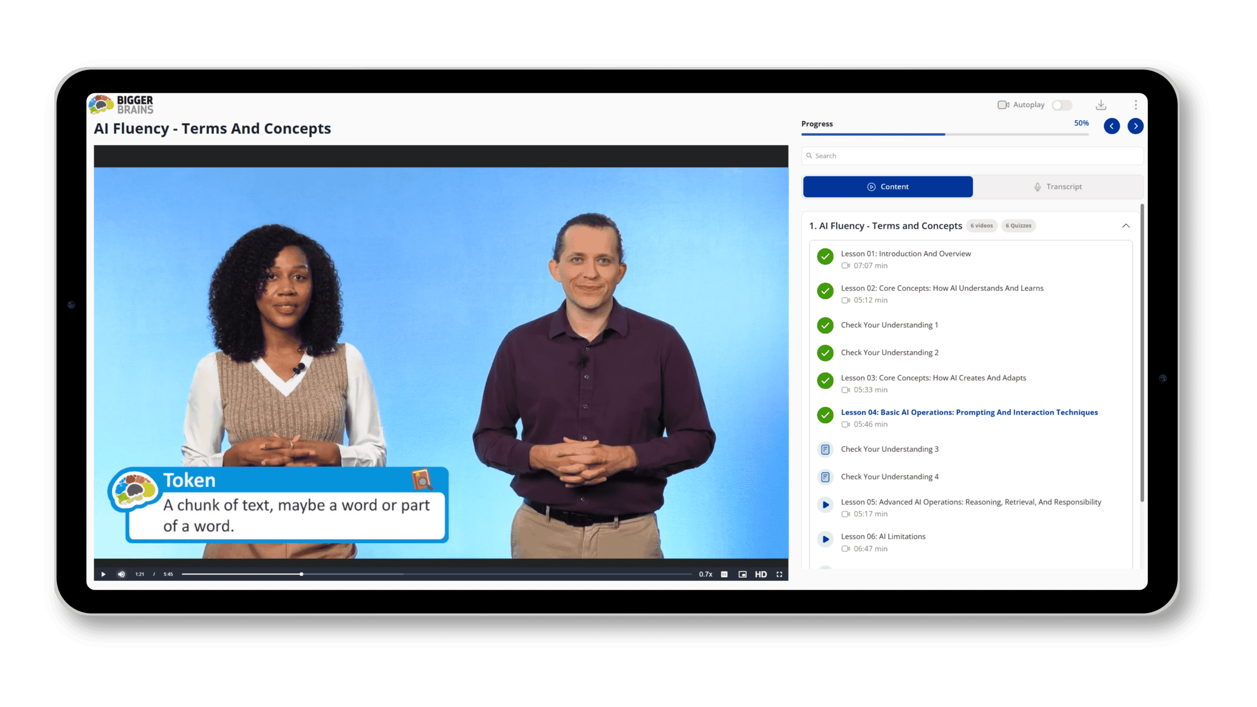 The Learning Portal, BrainStation, is packed with Premium Content.